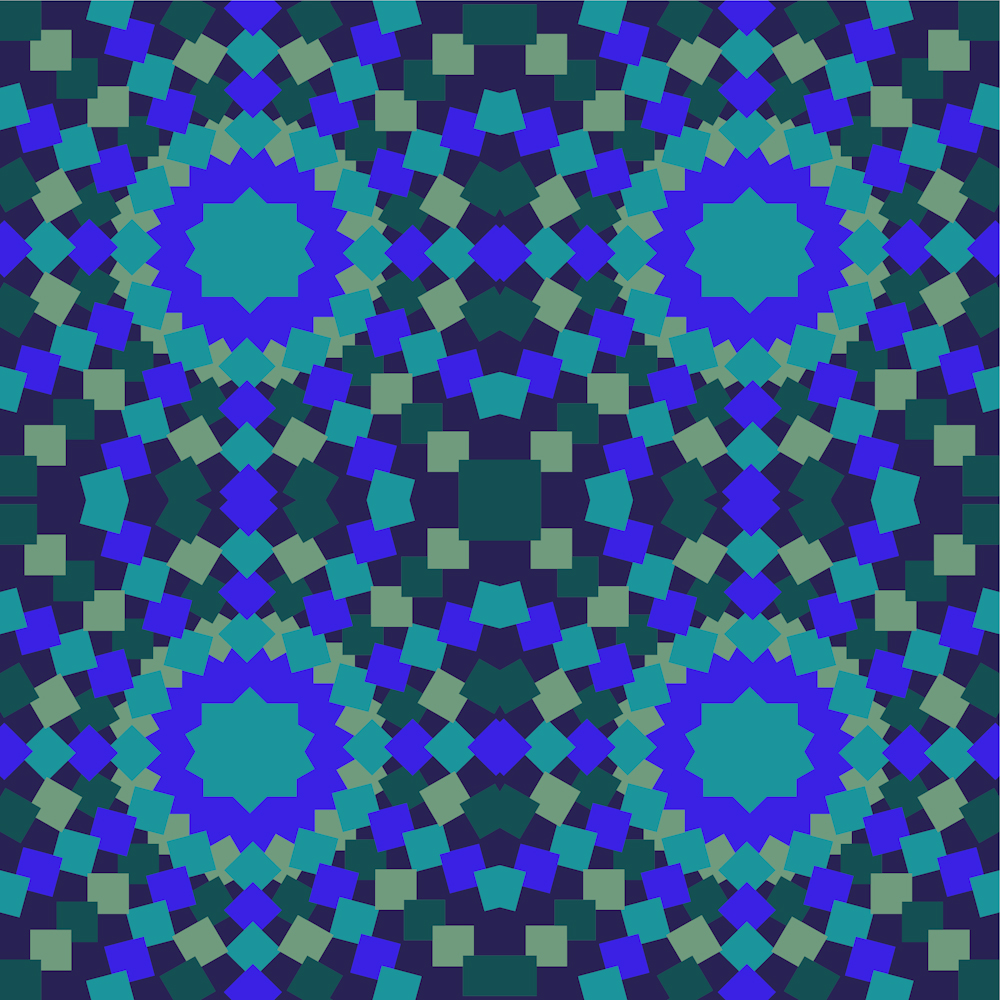Download Circular Pattern from Rectangles - Graphic Design Element Pattern Download - Design Preview