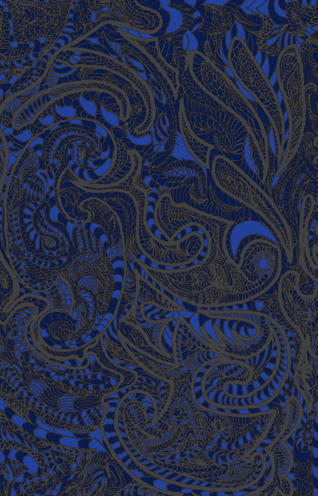 Download Ink Pattern - Drawn and Traced Illustrator Pattern Download - Design Preview