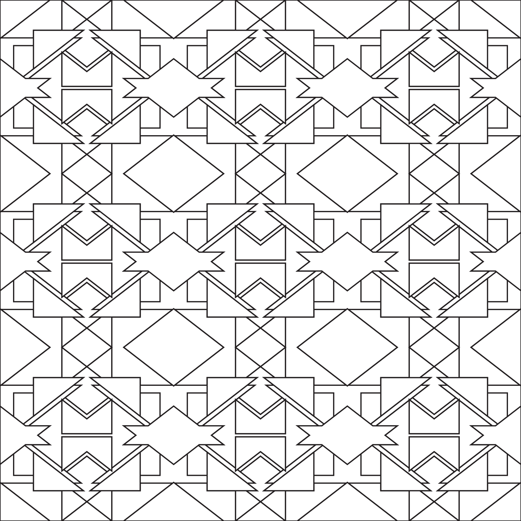 Download Rotating Triangles - Graphic Design Element Illustrator Pattern Download - Blank Preview