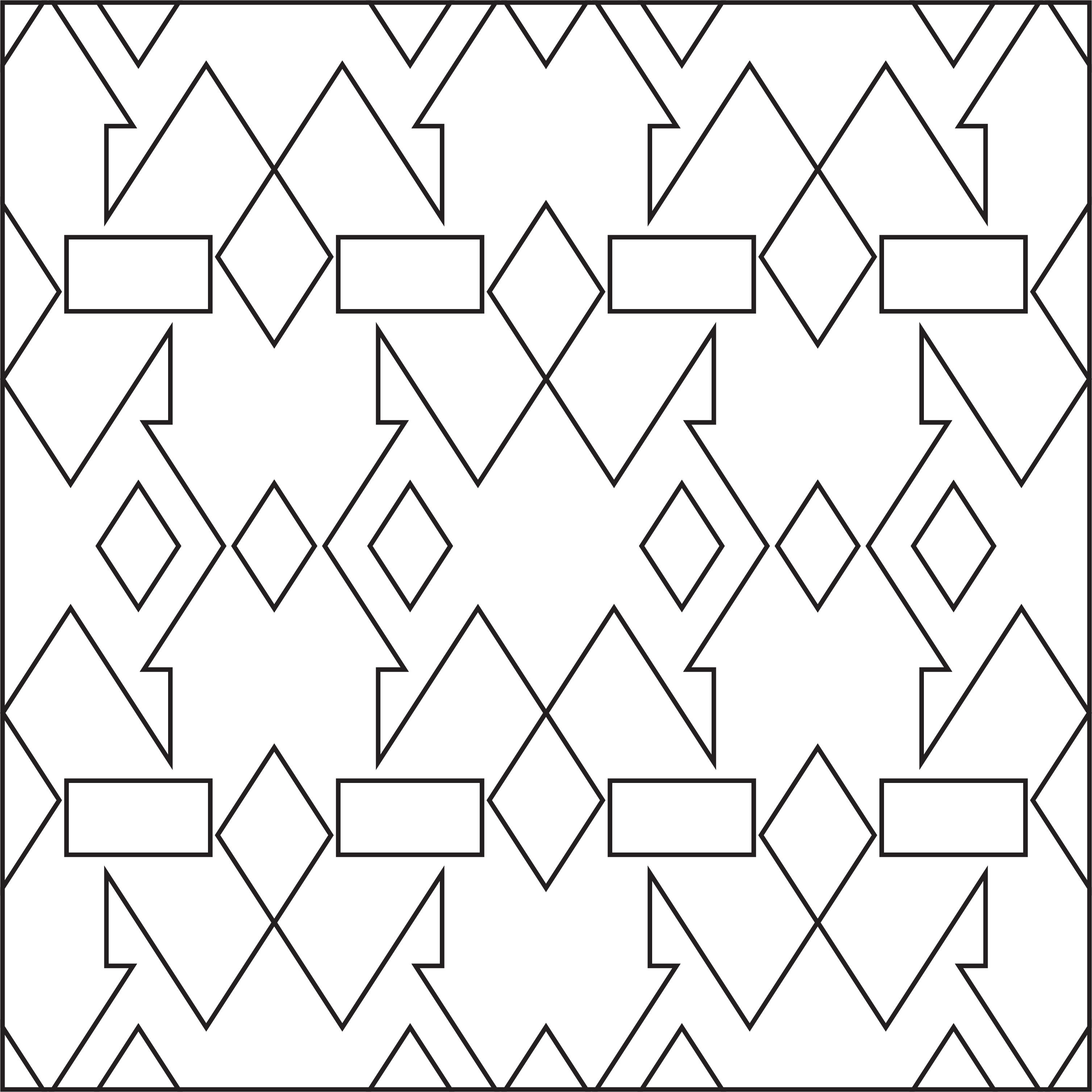 Download Two Square - Graphic Design Element Pattern Download - Blank Preview