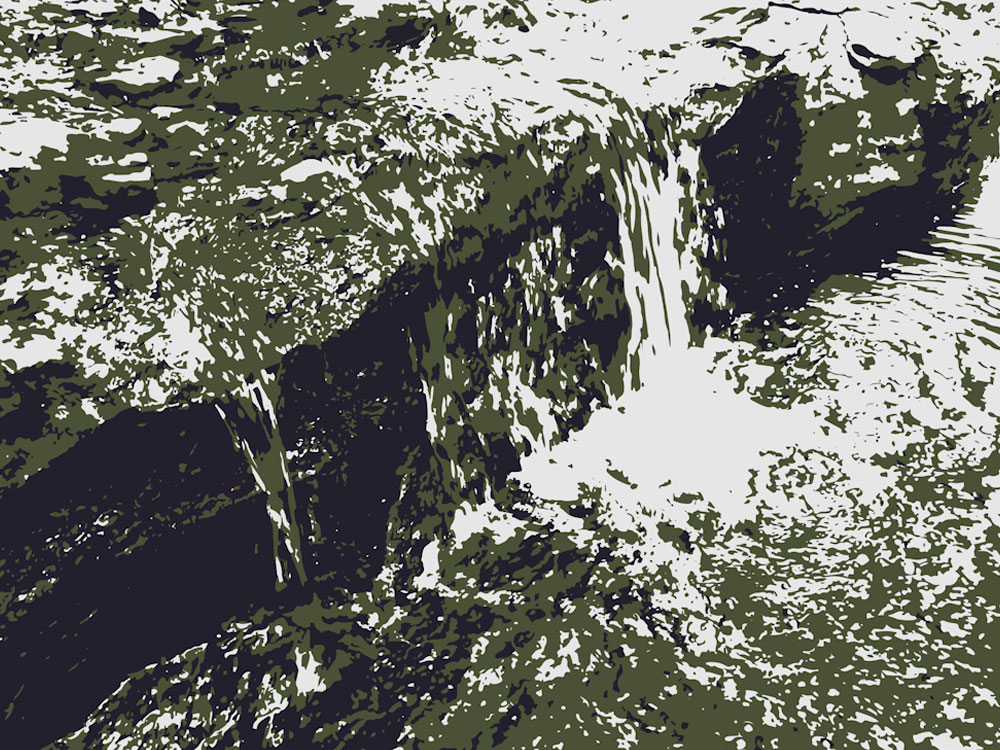 Download Little Falls - Flowing Water Stock Photo Download - Blank Preview