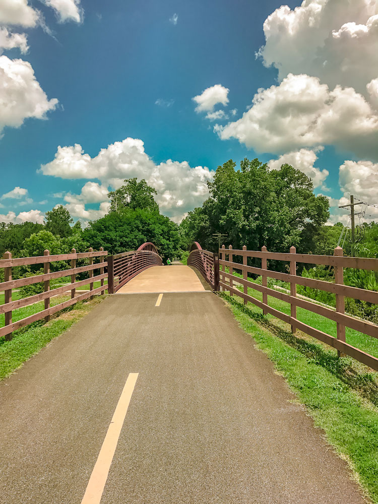 Download Silver Bridge - Bike Trail Stock Photo Download - Design Preview