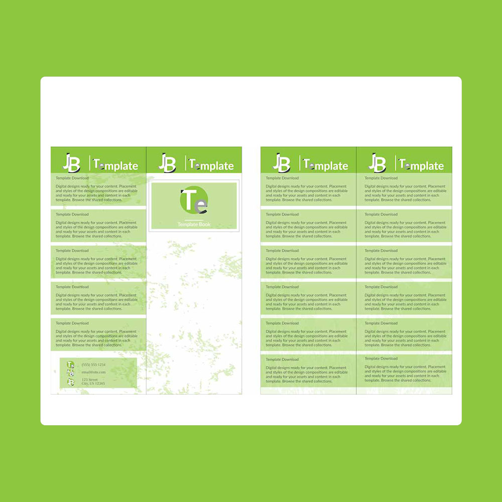 Download Brochure Design - Free Illustrator Brochure Template Download - Brand Preview